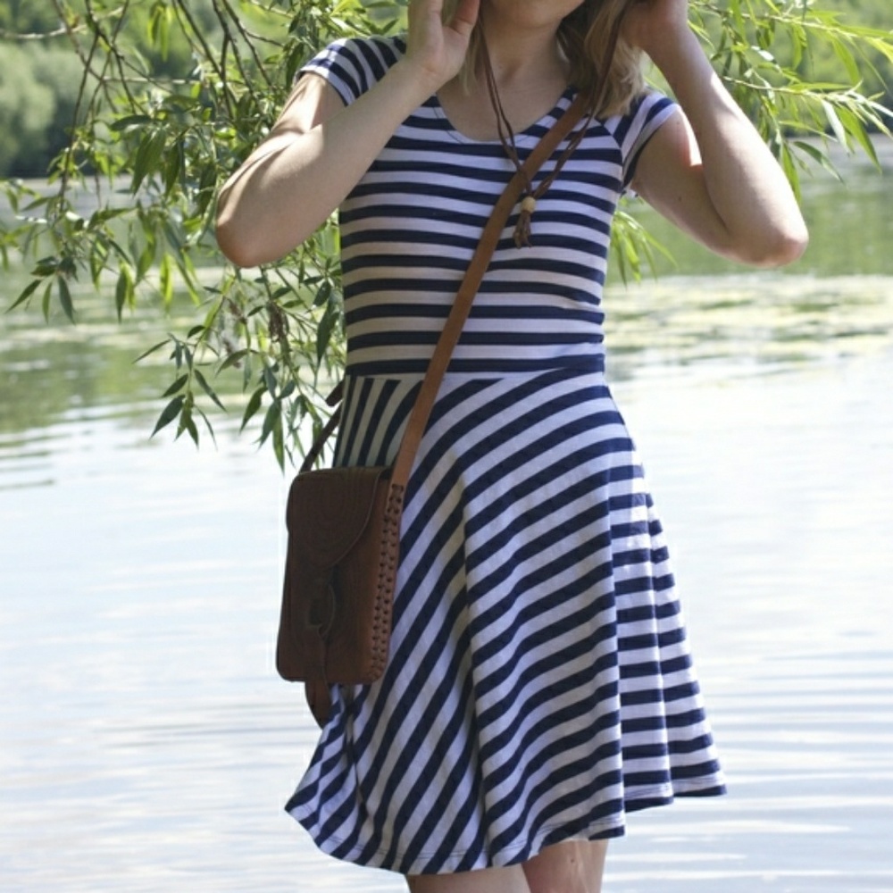 Synergy Organic Cotton Striped Dress